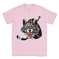 Bubblegum Pink chicago wolves Classic Tee - DesigneFamous