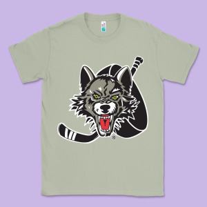 Chicago Wolves Classic Tee Designed By Designefamous