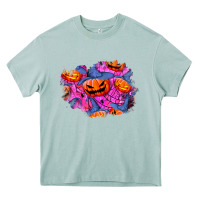 Arona halloween pumpkin patch  4 Heavy Core Tee - BundleAndBundleShop