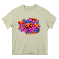 Mossy halloween pumpkin patch  4 Heavy Core Tee - BundleAndBundleShop
