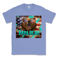 Colony Blue papa bear american flag  tumbler Classic Tee - BarkalooDesign
