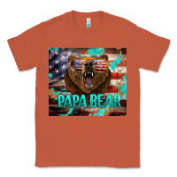 Copper papa bear american flag  tumbler Classic Tee - BarkalooDesign