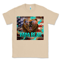 Mushroom papa bear american flag  tumbler Classic Tee - BarkalooDesign