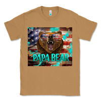 Toasted Coconut papa bear american flag  tumbler Classic Tee - BarkalooDesign