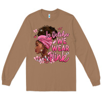 Toasted Coconut in october we wear pink Long Sleeve Tee - BarkalooDesign