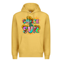 Antique Gold chase the sun Premium Hoodie - AdoDesignShop