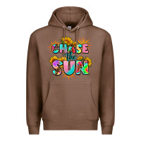 Chestnut chase the sun Premium Hoodie - AdoDesignShop