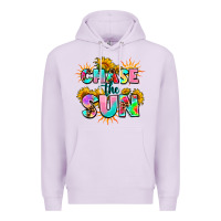 Lilac chase the sun Premium Hoodie - AdoDesignShop