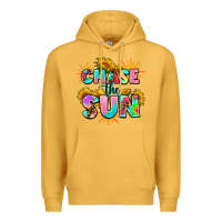 Mustard chase the sun Premium Hoodie - AdoDesignShop