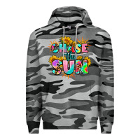 Slate Camo chase the sun Premium Hoodie - AdoDesignShop