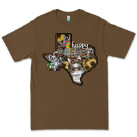 Cacao Happy Easter Texas Premium Tee - CowhideDigitalArt