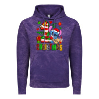 Cloud Purple my first christmas stitch Vintage Hoodie - AdoDesignShop