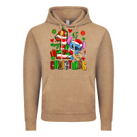 My First Christmas Stitch Vintage Hoodie | Teevron