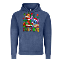 Vintage Denim my first christmas stitch Vintage Hoodie - AdoDesignShop