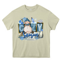 Mossy Cozy Season Heavy Core Tee - FaDigitalArtStudio