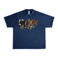 Navy hockey mom Urban Heavy Tee - RacoonDesign