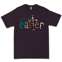 Plum Happy Easter Premium Tee - CowhideDigitalArt