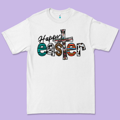 Happy Easter Premium Tee Designed By Cowhidedigitalart