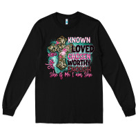 Black she is loved Long Sleeve Tee - BarkalooDesign