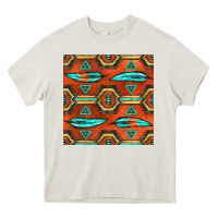 Native American Aztec Seamless Pattern 2 Heavy Core Tee | Teevron
