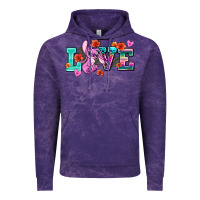 Cloud Purple love stitch Vintage Hoodie - AdoDesignShop
