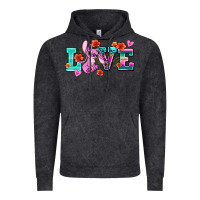 Vintage Black love stitch Vintage Hoodie - AdoDesignShop