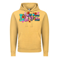 Vintage Mustard love stitch Vintage Hoodie - AdoDesignShop