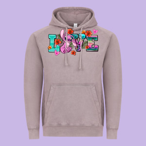 Love Stitch Vintage Hoodie Designed By Adodesignshop