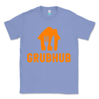 Colony Blue Grubhub t-shirt Classic Tee - DesigneFamous
