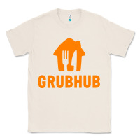 Natural Grubhub t-shirt Classic Tee - DesigneFamous