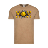 Vintage Coffee mom lacrosse Vintage Tee - RacoonDesign
