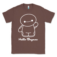 Chestnut hello baymax Classic Tee - DesigneFamous