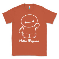 Copper hello baymax Classic Tee - DesigneFamous