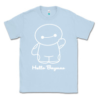 Dusty Blue hello baymax Classic Tee - DesigneFamous