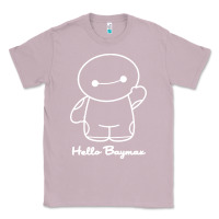 Lilac hello baymax Classic Tee - DesigneFamous