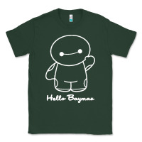 Sports Green hello baymax Classic Tee - DesigneFamous