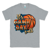 Heather Grey it's game day y'all basketball Classic Tee - FaDigitalArtStudio