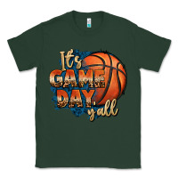 Sports Green it's game day y'all basketball Classic Tee - FaDigitalArtStudio