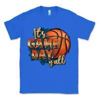 True Royal it's game day y'all basketball Classic Tee - FaDigitalArtStudio