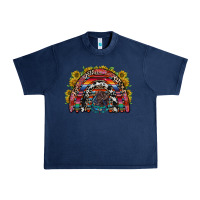 Navy mexican rainbow Urban Heavy Tee - RacoonDesign