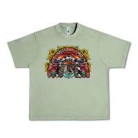 Oil Green mexican rainbow Urban Heavy Tee - RacoonDesign