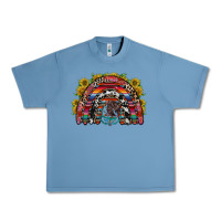 Pebble Blue mexican rainbow Urban Heavy Tee - RacoonDesign