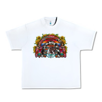White mexican rainbow Urban Heavy Tee - RacoonDesign