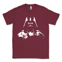 Burgundy darth vader Classic Tee - DesigneFamous