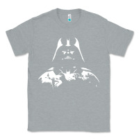 Heather Grey darth vader Classic Tee - DesigneFamous
