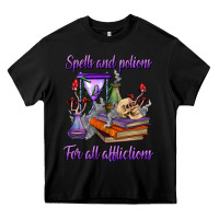 Black spells and potions for all afflictions Heavy Core Tee - BundleAndBundleShop