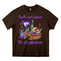 Chocolate Brown spells and potions for all afflictions Heavy Core Tee - BundleAndBundleShop