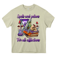 Mossy spells and potions for all afflictions Heavy Core Tee - BundleAndBundleShop
