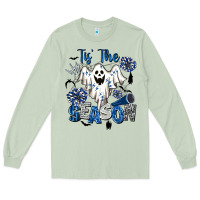 Matcha Tis' The Season Cheer Ghost Long Sleeve Tee - BarkalooDesign