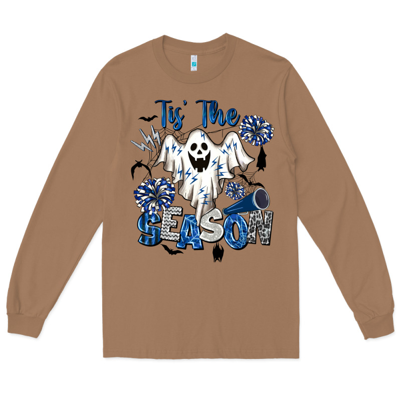 Tis' The Season Cheer Ghost Long Sleeve Tee by BarkalooDesign | Teevron
